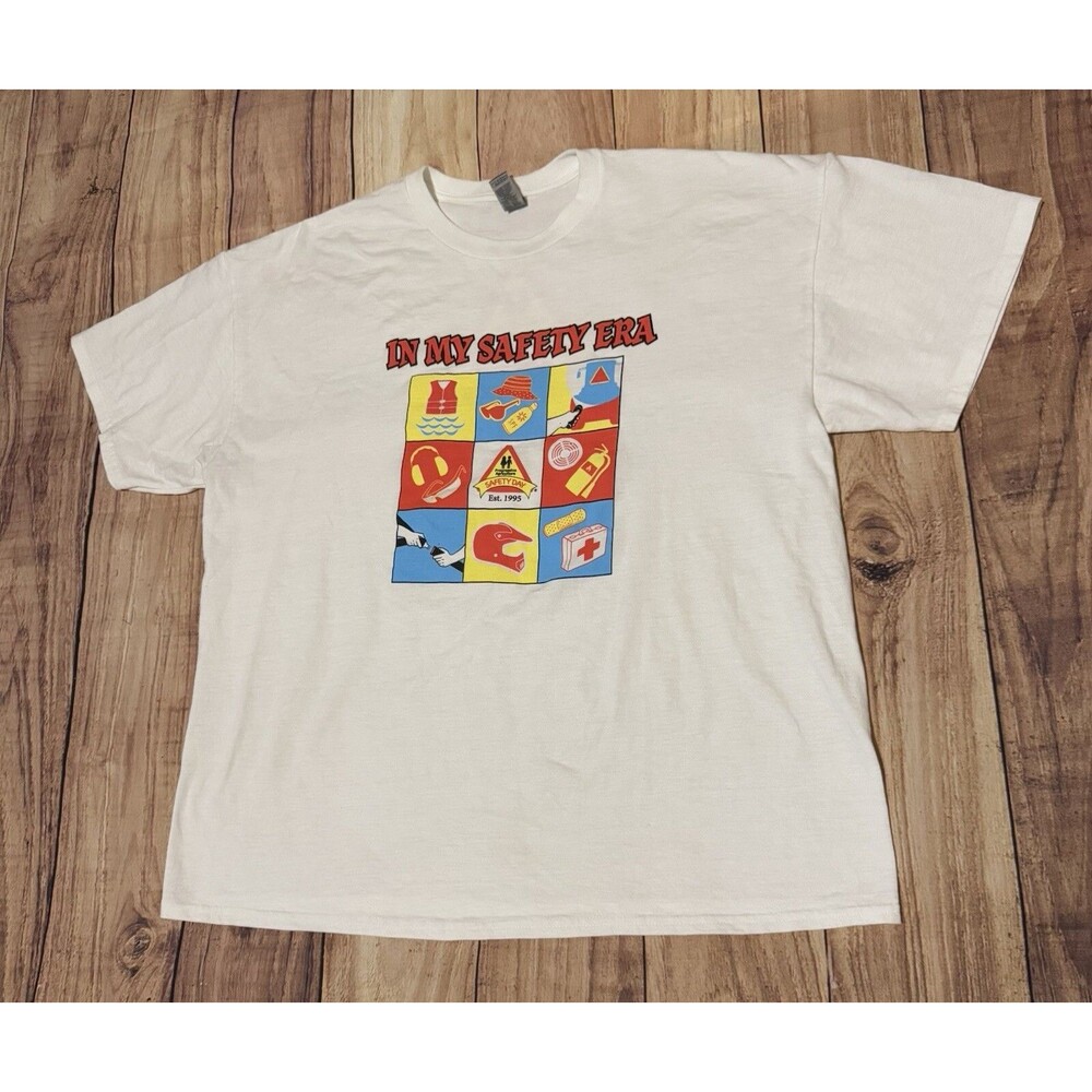 Progressive Agriculture Safety Day In My Safety Era 1995 T Shirt Size XL
